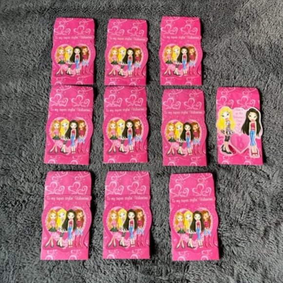Bratz  Mini purse and 10 Valentine Treat Bags Rare - Picture 7 of 12